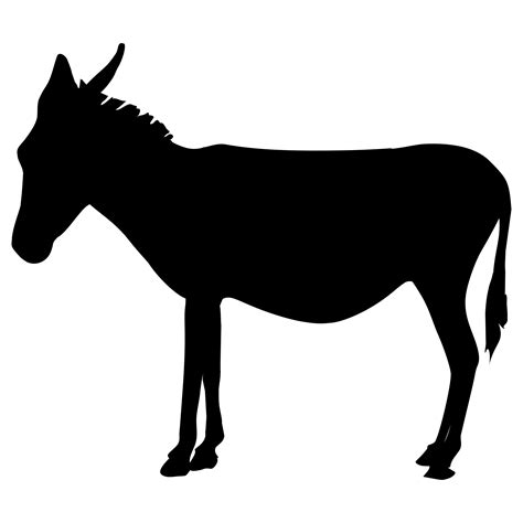 donkey silhouette|free donkey silhouette clip art.